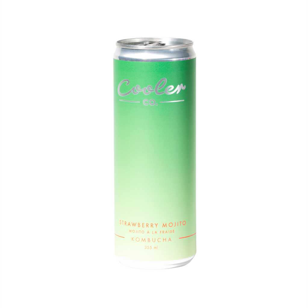 Cooler Co Kombucha - Strawberry Mojito (355ml)