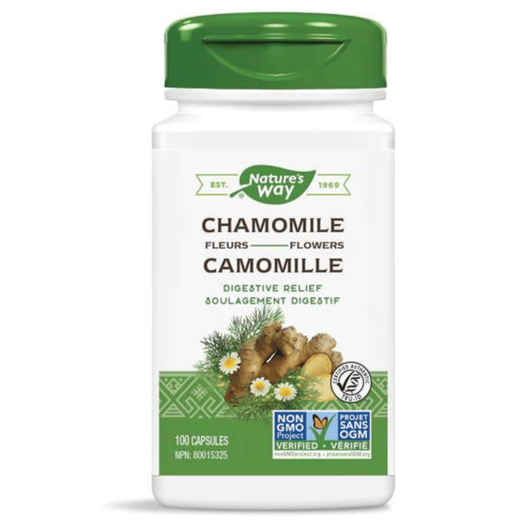 Nature's Way Chamomile Flowers (100 Caps) - Lifestyle Markets
