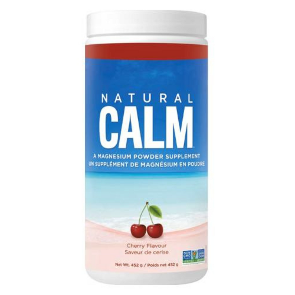 Natural Calm Mag Citrate Powder Cherry Flavour (452G)