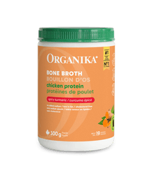 Organika Chicken Bone Broth Protein Powder - Turmeric (300g)
