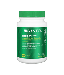 Organika Cider-Vin (530mg) (120 Capsules)