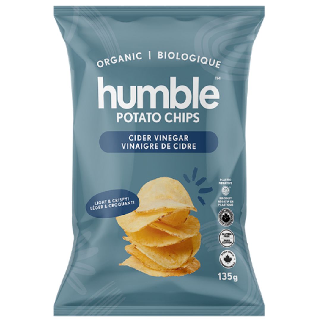Humble Chips - Sea Salt & Cider Vinegar (135g) - Lifestyle Markets