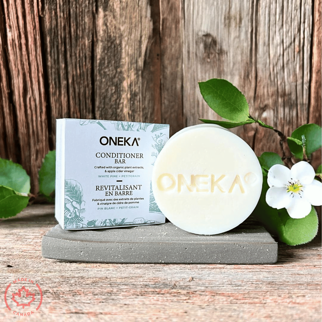 Oneka Conditioner Bar - White Pine & Petitgrain (85g) - Lifestyle Markets