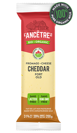 L'Ancetre Organic Old Cheddar (200g)