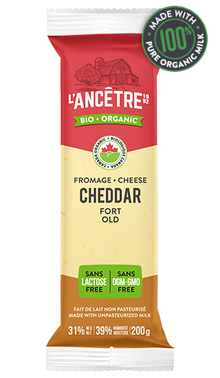 L'Ancetre Organic Old Cheddar (200g)