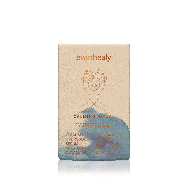 Evanhealy Calming Ritual product packaging on a white background