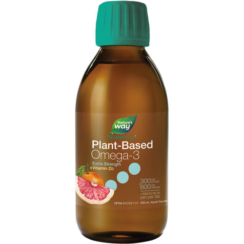 NutraVege Omega-3 + D - Extra Str. Grapefruit/Tangerine (200ml) - Lifestyle Markets