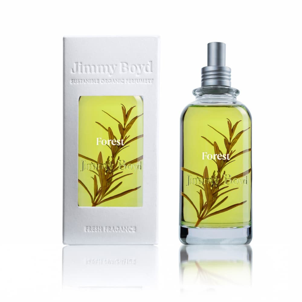 Jimmy Bond Forest perfume bottle and packaging on a white background