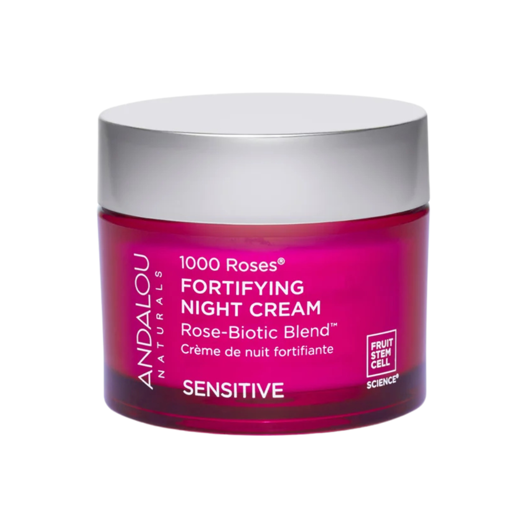 Andalou Naturals 1000 Roses Fortifying Night Cream (50g) - Lifestyle Markets