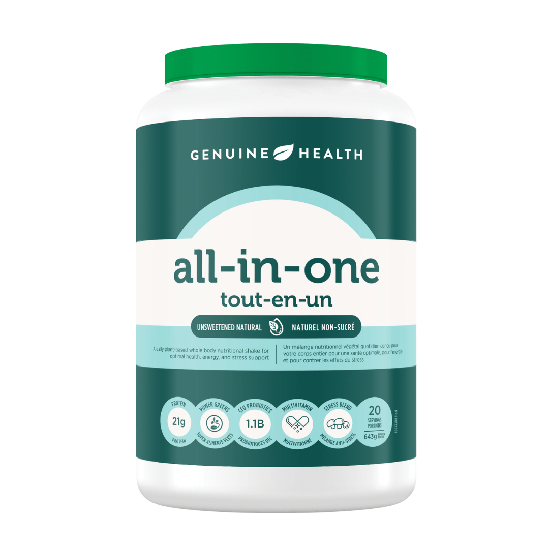 Genuine Health All-In-One - Unsweetened (675g) - Lifestyle Markets