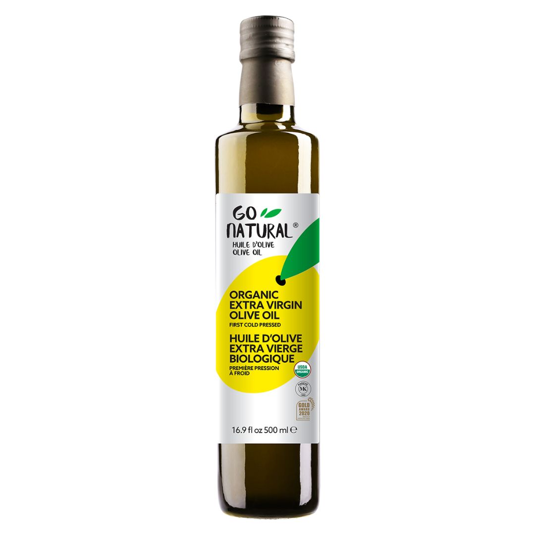 Go Natural Organic Extra Virgin Olive Oil (500ml) - Lifestyle Markets