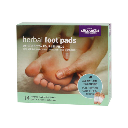 Relaxus Herbal Detox Foot Pads (14 patches) - Lifestyle Markets