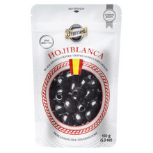 Dumet Hojiblanca Black Spanish Olives (150g) - Lifestyle Markets