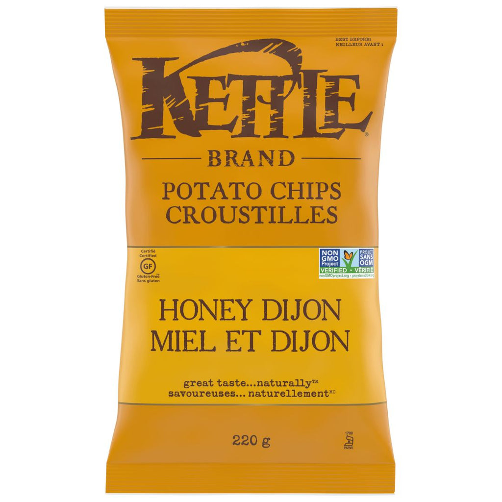 Kettle Honey Dijon Potato Chips (198g)