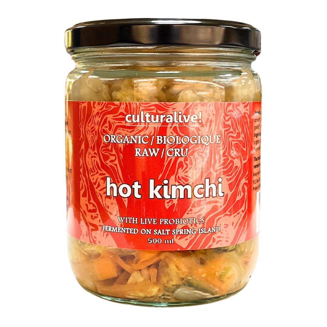 Culturalive Organic Hot Kimchi (500ml) - Lifestyle Markets