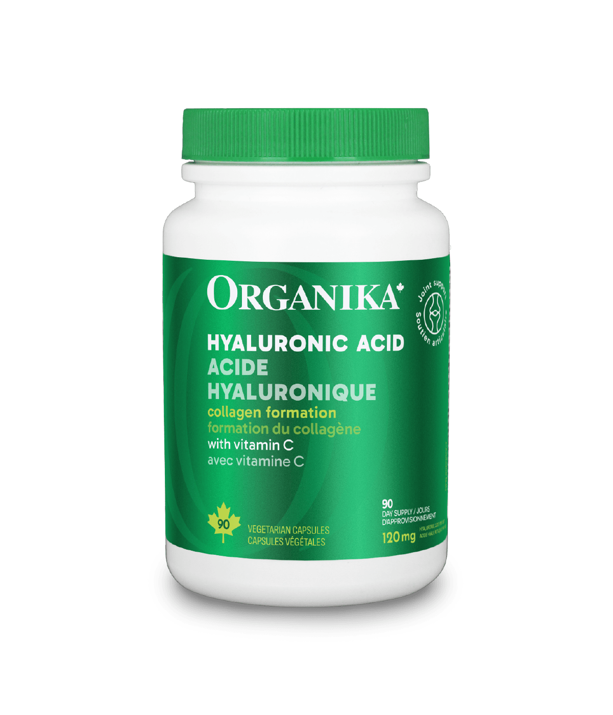 Organika Hyaluronic Acid + Vitamin C (90 vcaps)