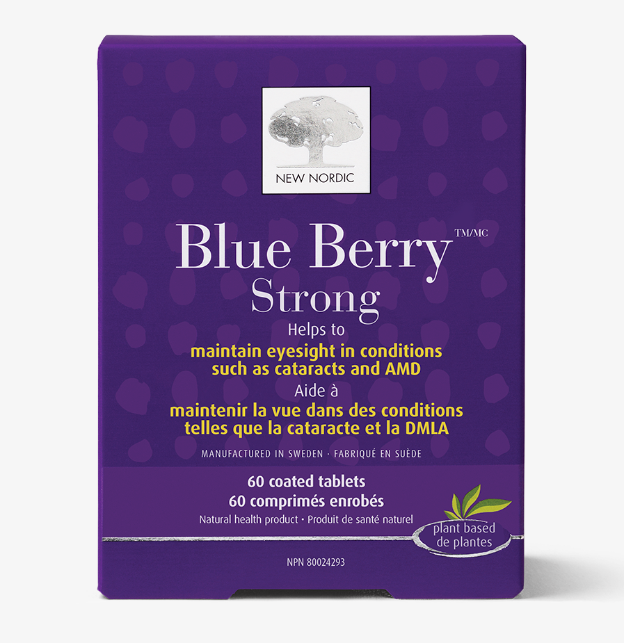 New Nordic Blueberry Strong (60 tablets)