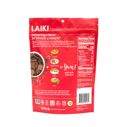 Laiki Red Rice Crackers (100g)