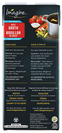 Imagine Low-Sodium Beef Broth (1l)