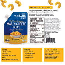 LeGrand Mac n Cheeze Sauce (227g) - Lifestyle Markets