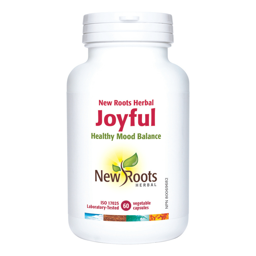 New Roots Joyful (60 VCaps) - Lifestyle Markets