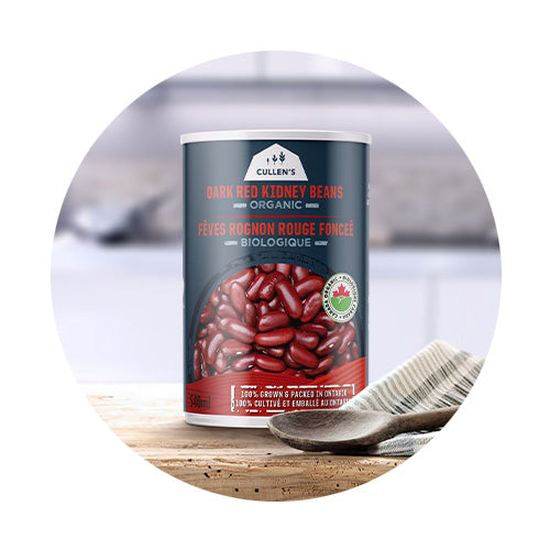 Cullen's Organic Dark Red Kidney Beans (540ml)