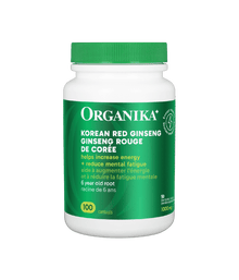 Organika Korean Red Ginseng (100 Capsules)
