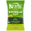 Kettle Krinkle Dill Pickle Potato Chips (198g)