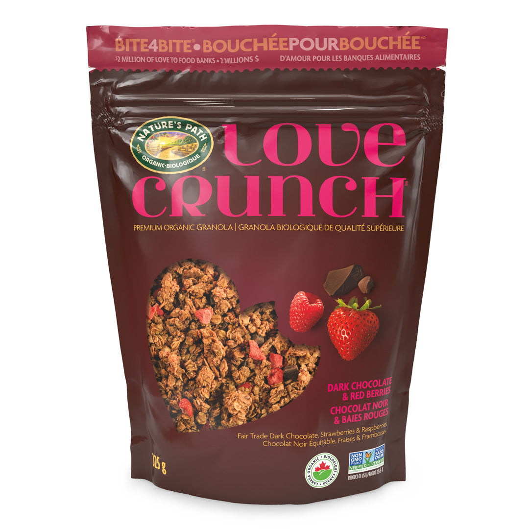 Nature's Path Love Crunch Organic Granola - Dark Chocolate & Red Berries - Lifestyle Markets