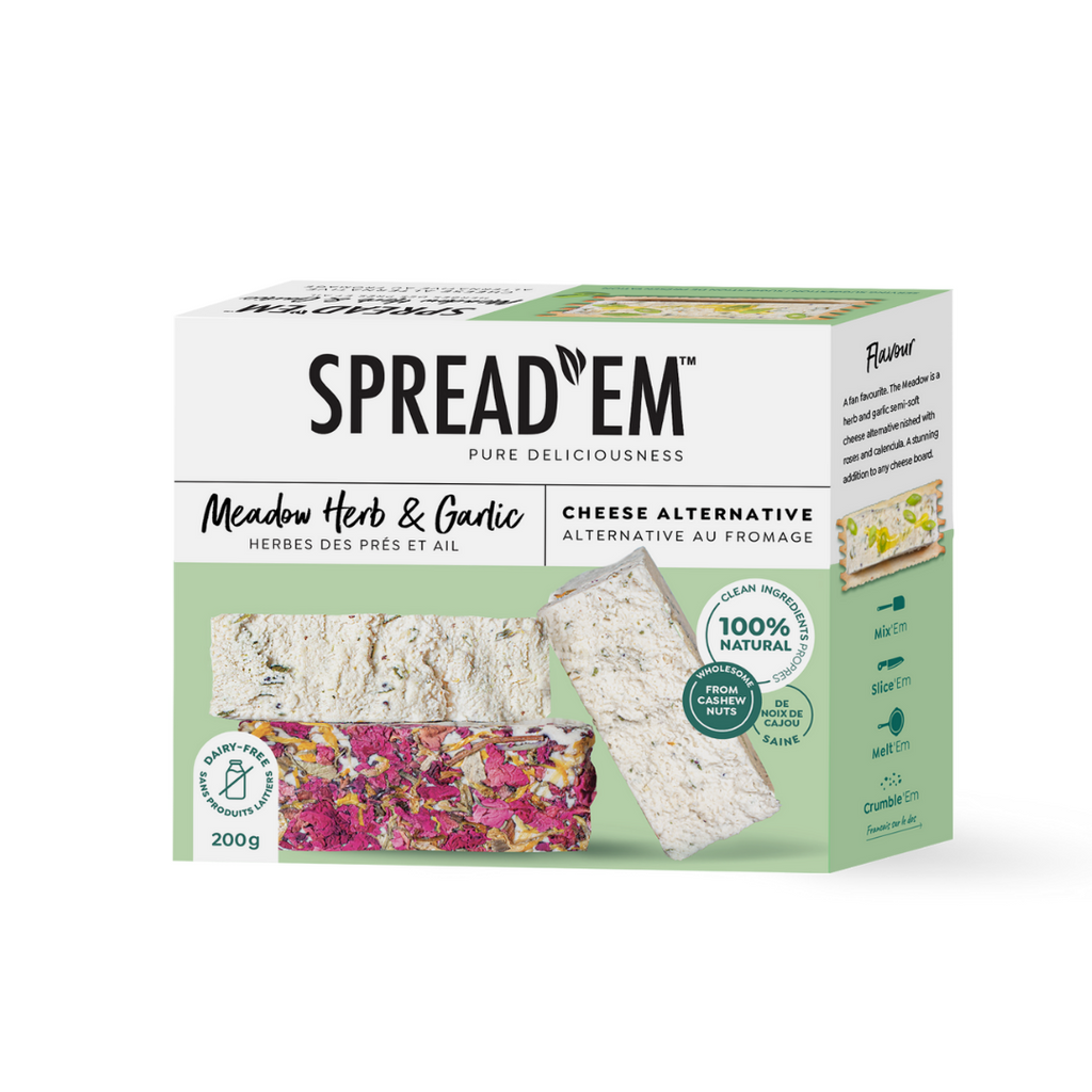 Spread em Kitchen - Cashew Cheese Herbs & Garlic (200g)