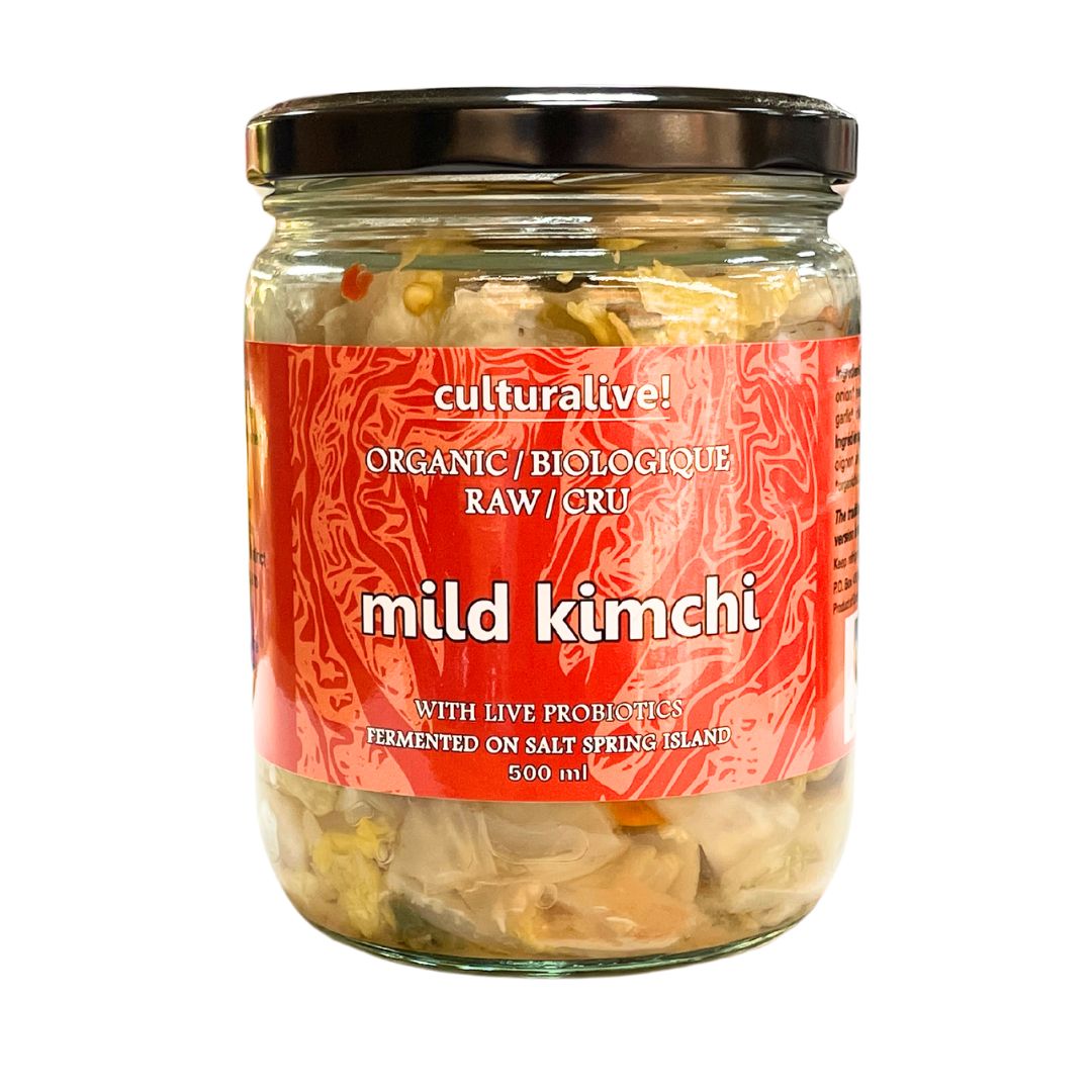 Culturalive Organic Mild Kimchi (500ml) - Lifestyle Markets