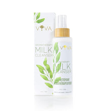VIVA Aromatherapy Milk Cleanser bottle and packaging on a white background