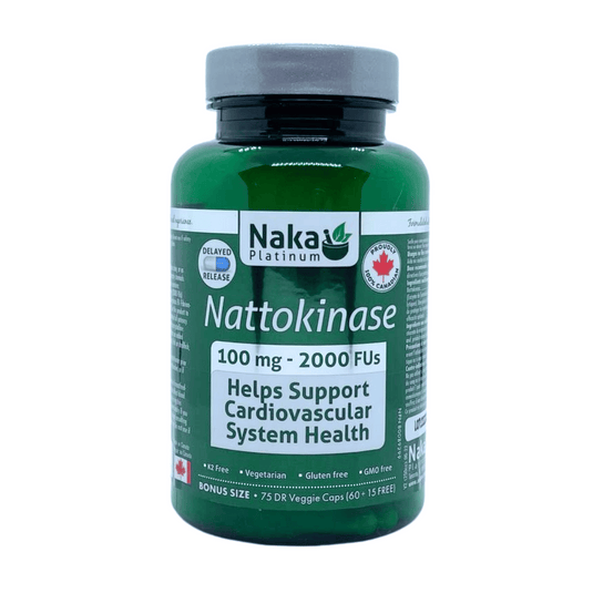Naka Nattokinase 100mg (75 DRVCaps) - Lifestyle Markets