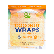 Nuco Raw Turmeric Coconut Wraps (70g)