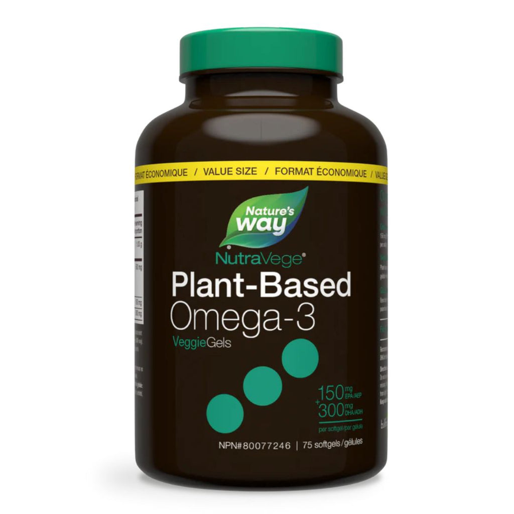 Nature's Way NutraVege Plant-Based Omega-3 (75 Sgels)