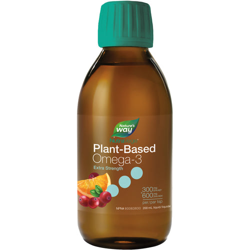 Nature's Way NutraVege Omega-3 Plant 2X - Cranberry Orange Flavour  (200ml) - Lifestyle Markets