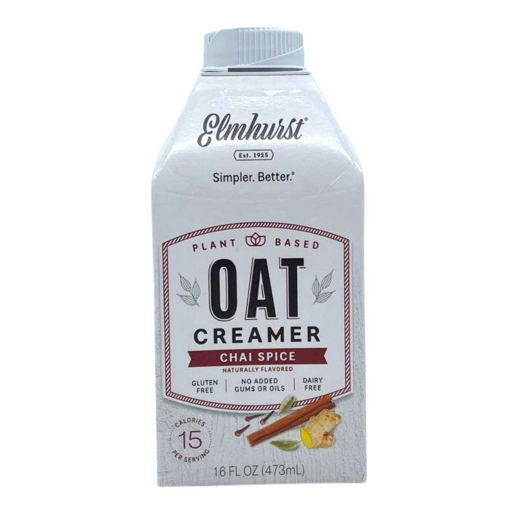 Elmhurst Oat Creamer, chai spice flavour