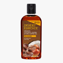 Desert Essence Organic Coconut, Jojoba & Pure Coffee Oil (118ml)