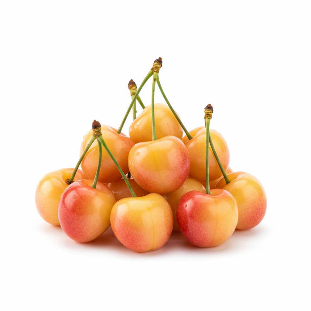 Certified Organic Yellow Ranier Cherries