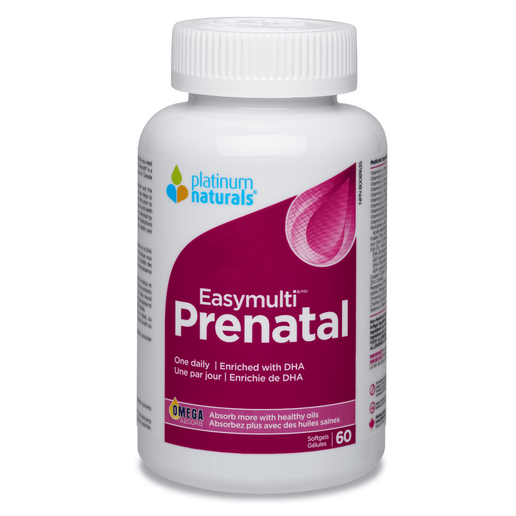 Platinum Naturals EasyMulti PreNatal (60 Softgels)