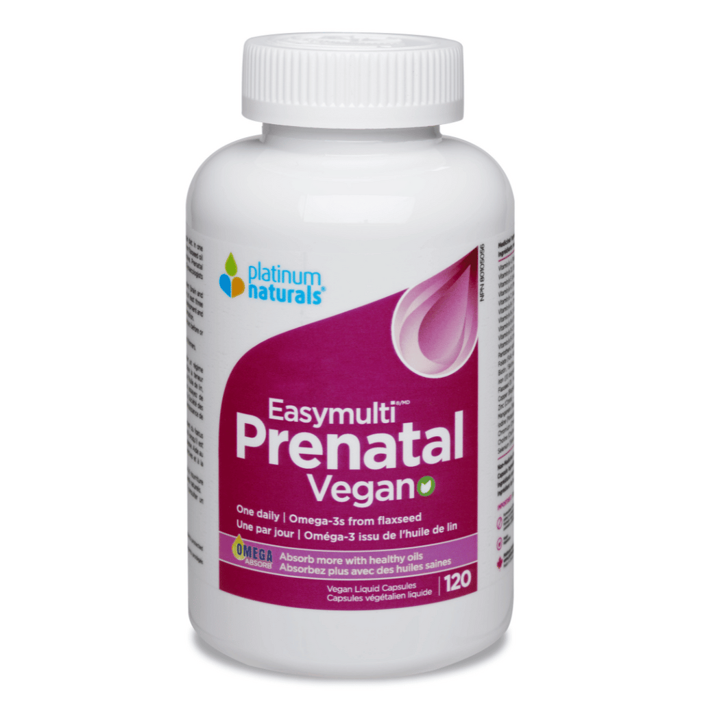 Platinum Naturals EasyMulti Prenatal VEGAN (120 VLcaps)