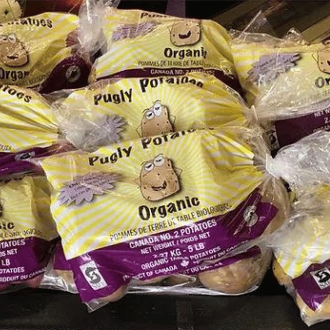 Certified Organic PUGLY Yellow Potatoes 5lbs. (2.27kg bag) - Lifestyle Markets