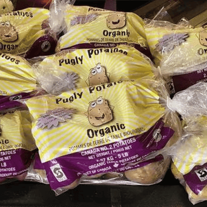 Certified Organic PUGLY Yellow Potatoes 5lbs. (2.27kg bag) - Lifestyle Markets