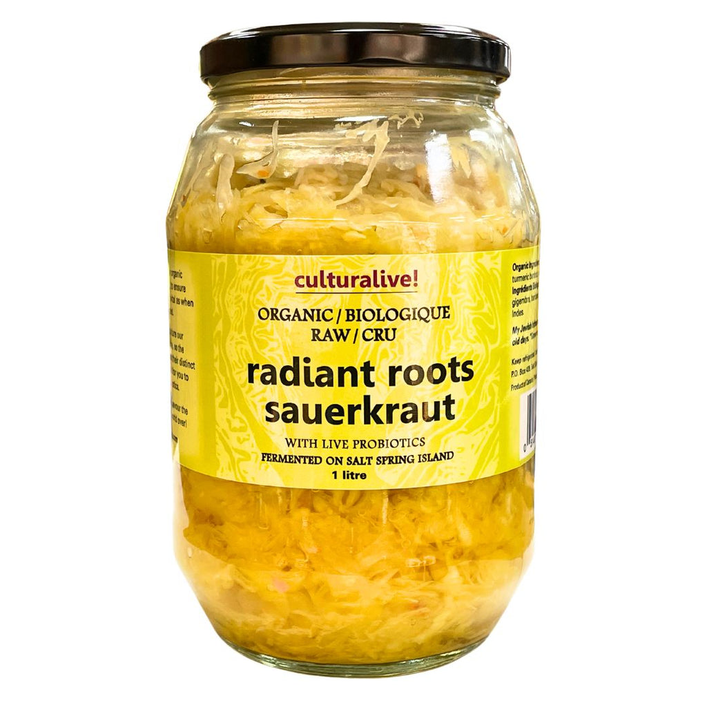 Culturalive Organic Sauerkraut - Radiant Roots (1 L)