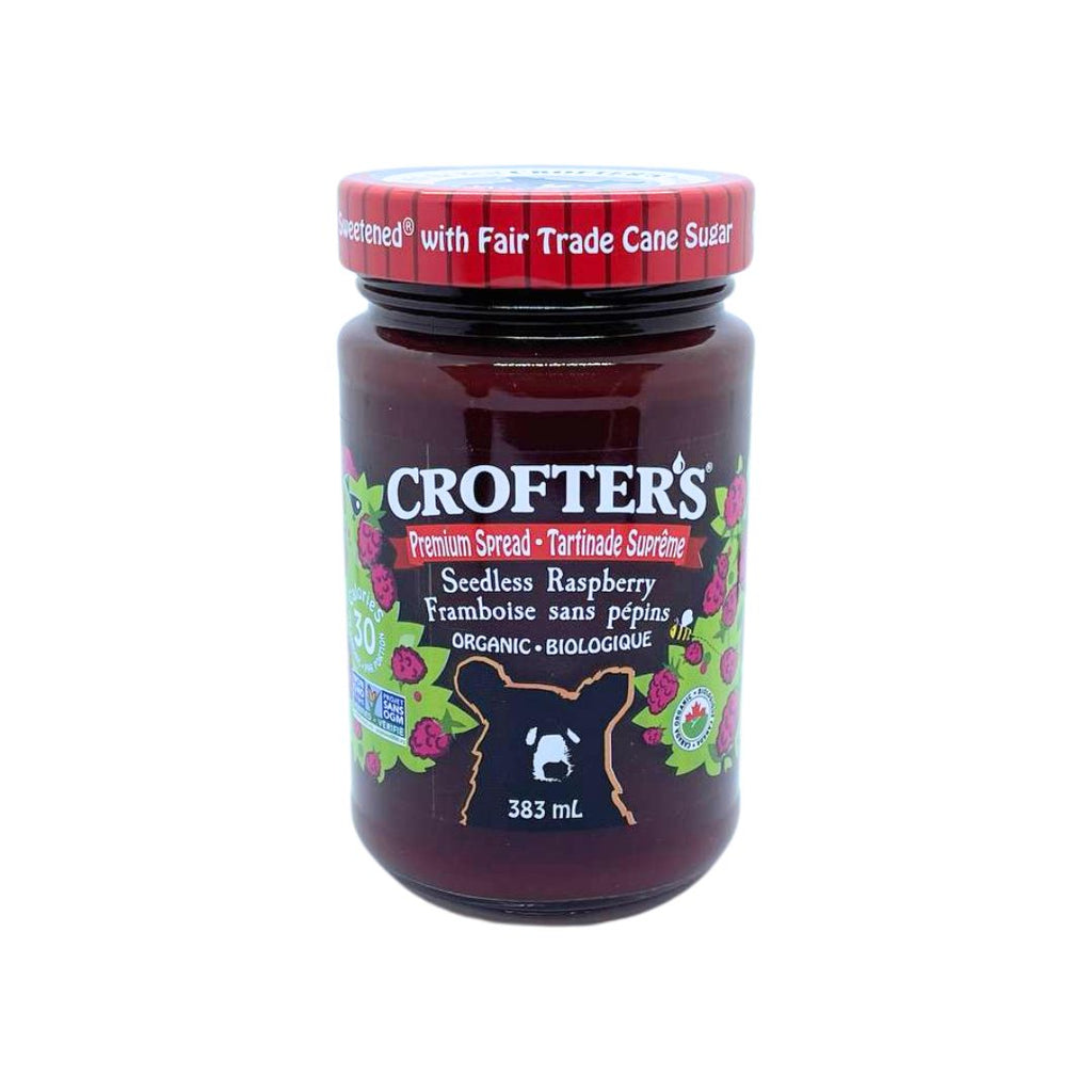 Crofter's Organic Premium Raspberry Spread (383 ml)