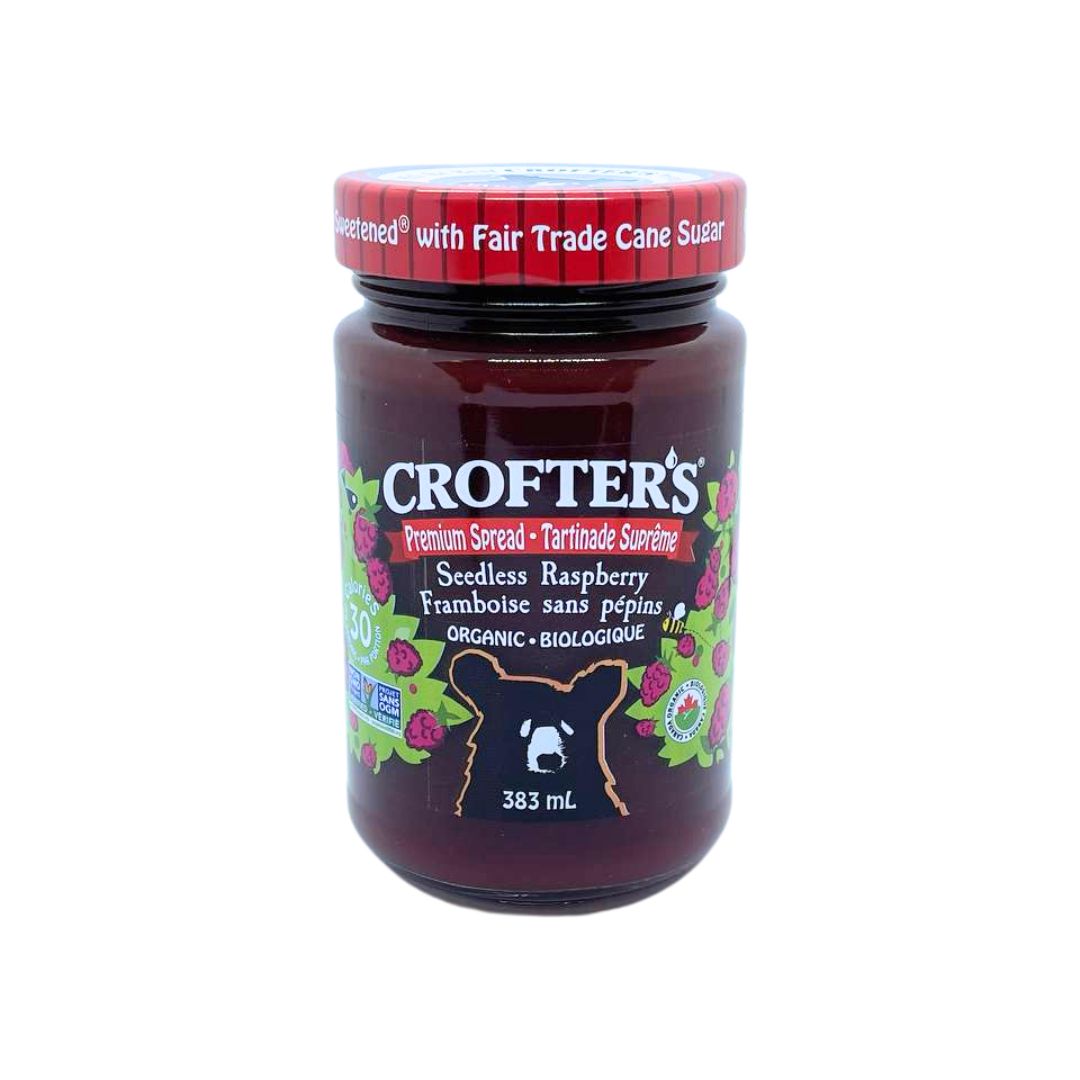 Crofter's Organic Premium Raspberry Spread (383 ml) - Lifestyle Markets