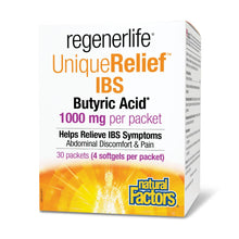 Natural Factors RegenerLife UniqueRelief IBS Butyric Acid (30s) - Lifestyle Markets