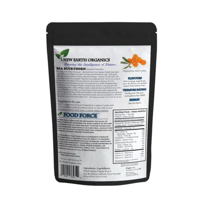 New Earth Organics Sea Buckthorn (200g) - Lifestyle Markets