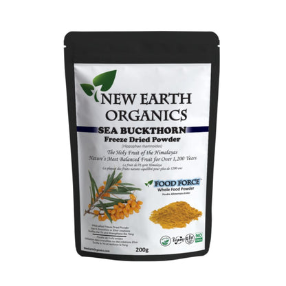 New Earth Organics Sea Buckthorn (200g) - Lifestyle Markets