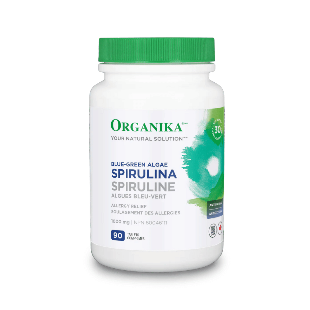 Organika Spirulina 1000mg Tablets (90 Tabs) - Lifestyle Markets
